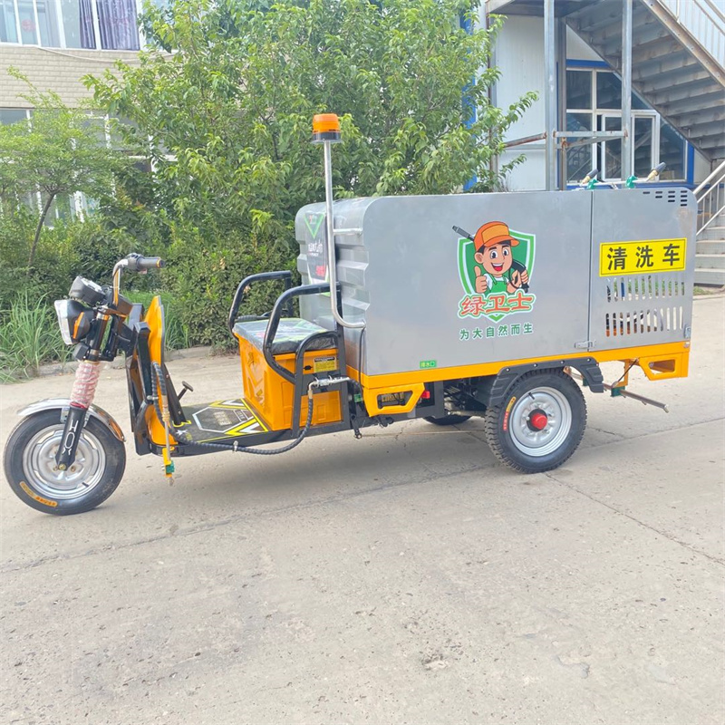 铜陵电动高压冲洗车CX700A（不锈钢箱体）