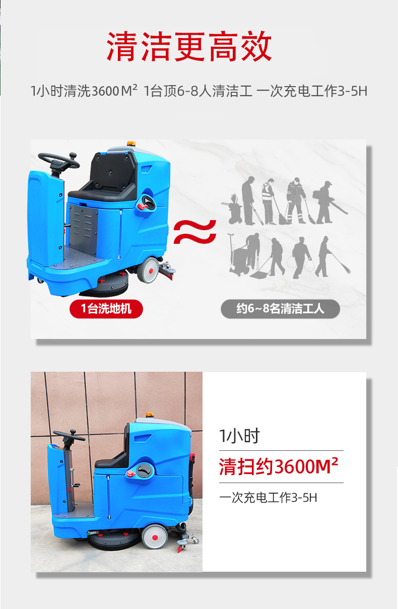 铜陵驾驶式洗地机更适合用在高铁站