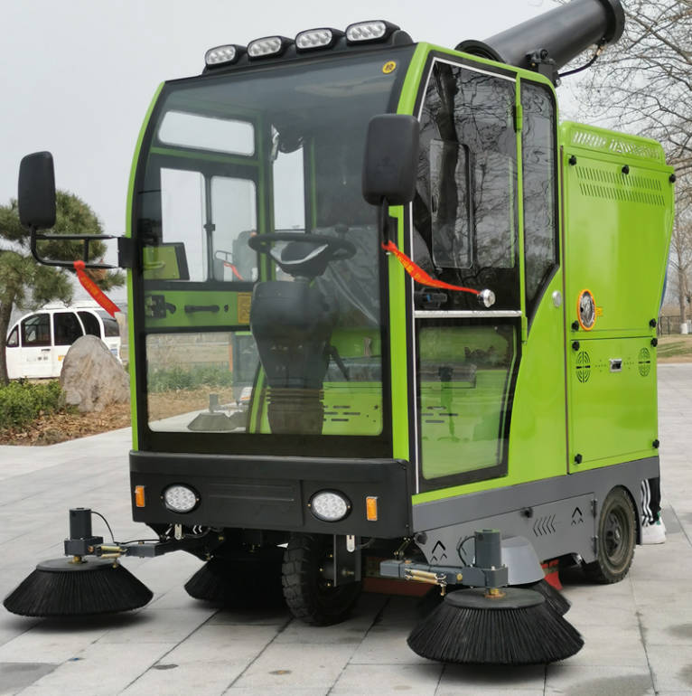 铜陵道路清洁广泛应用电动环卫清扫车